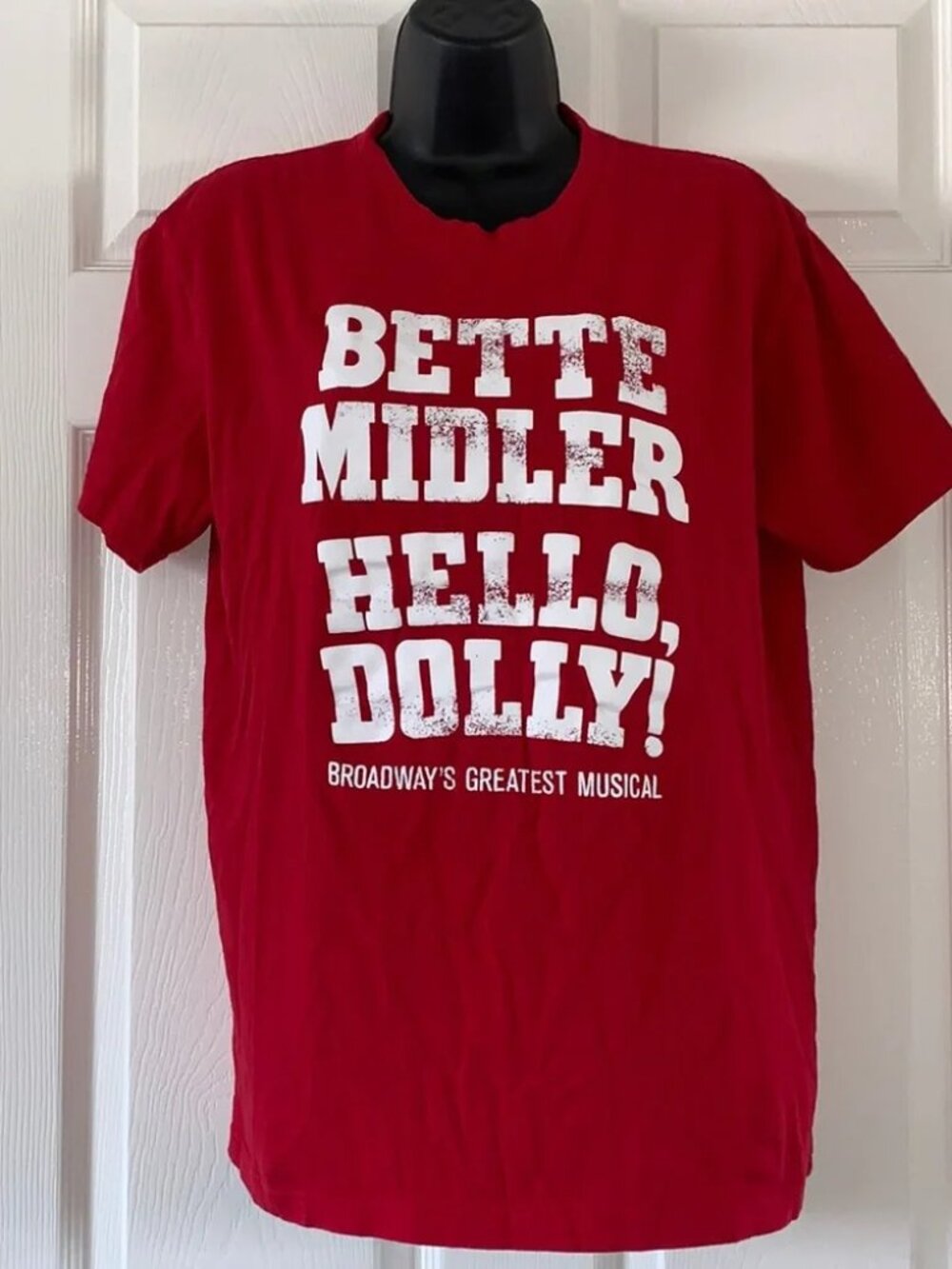 Bette Midler Hello Dolly RARE Broadway Musical Official Merch T-Shirt Large